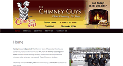 Desktop Screenshot of chimneyguys.biz